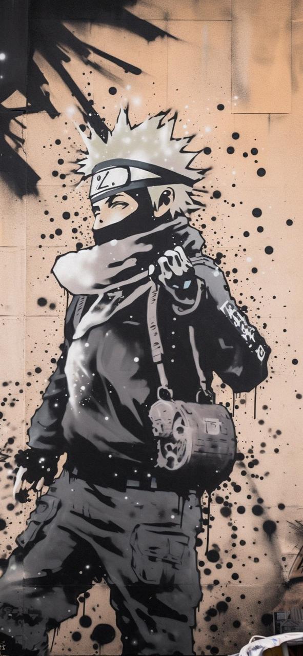 Download Kakashi Hatake Street Art