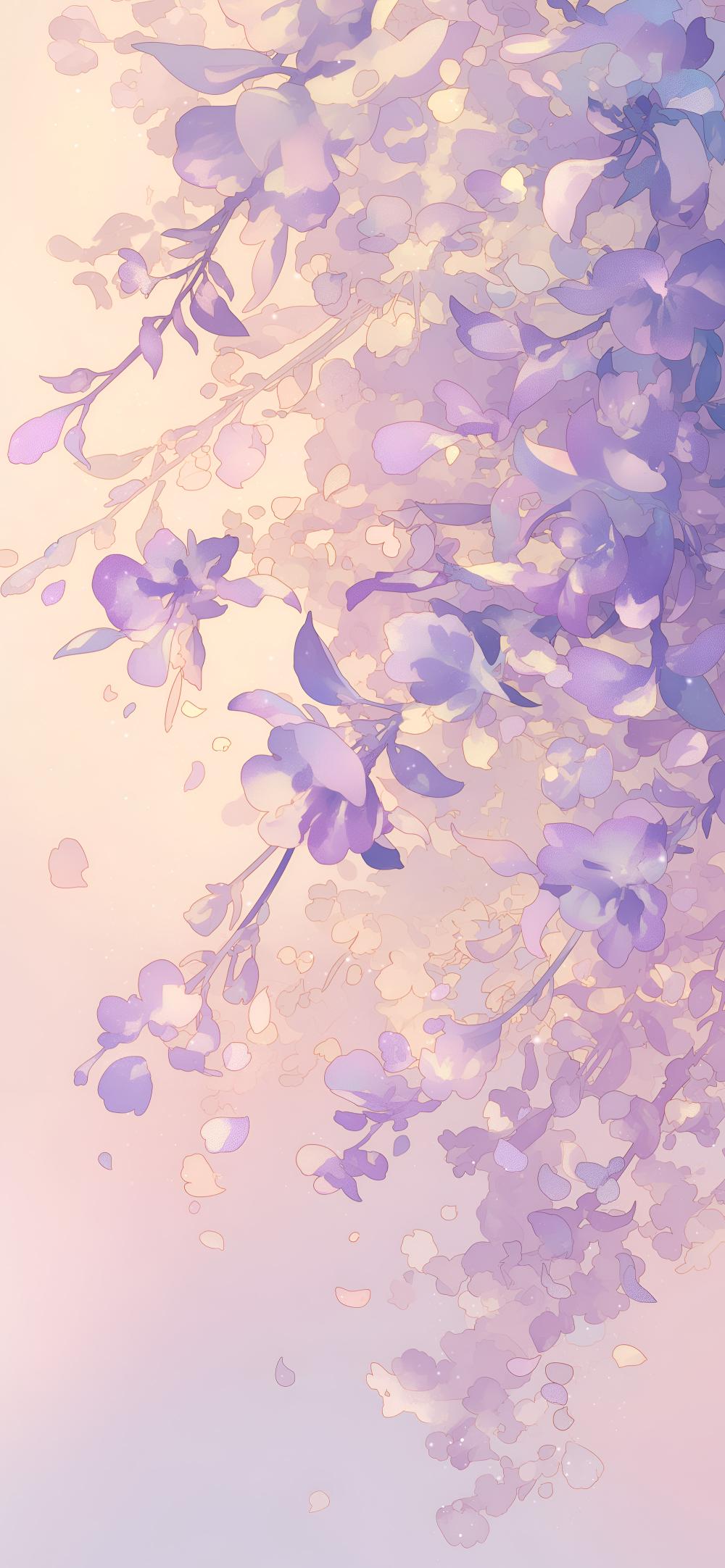 Download Soft Floral Aesthetic Wallpaper