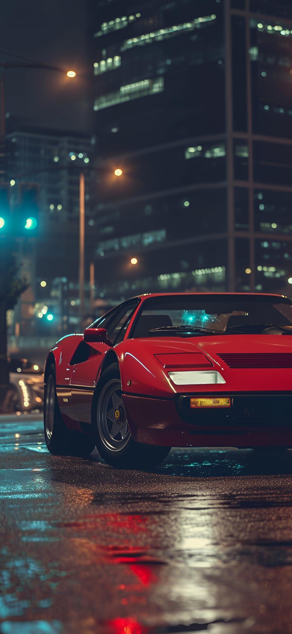 Download Night City Ferrari