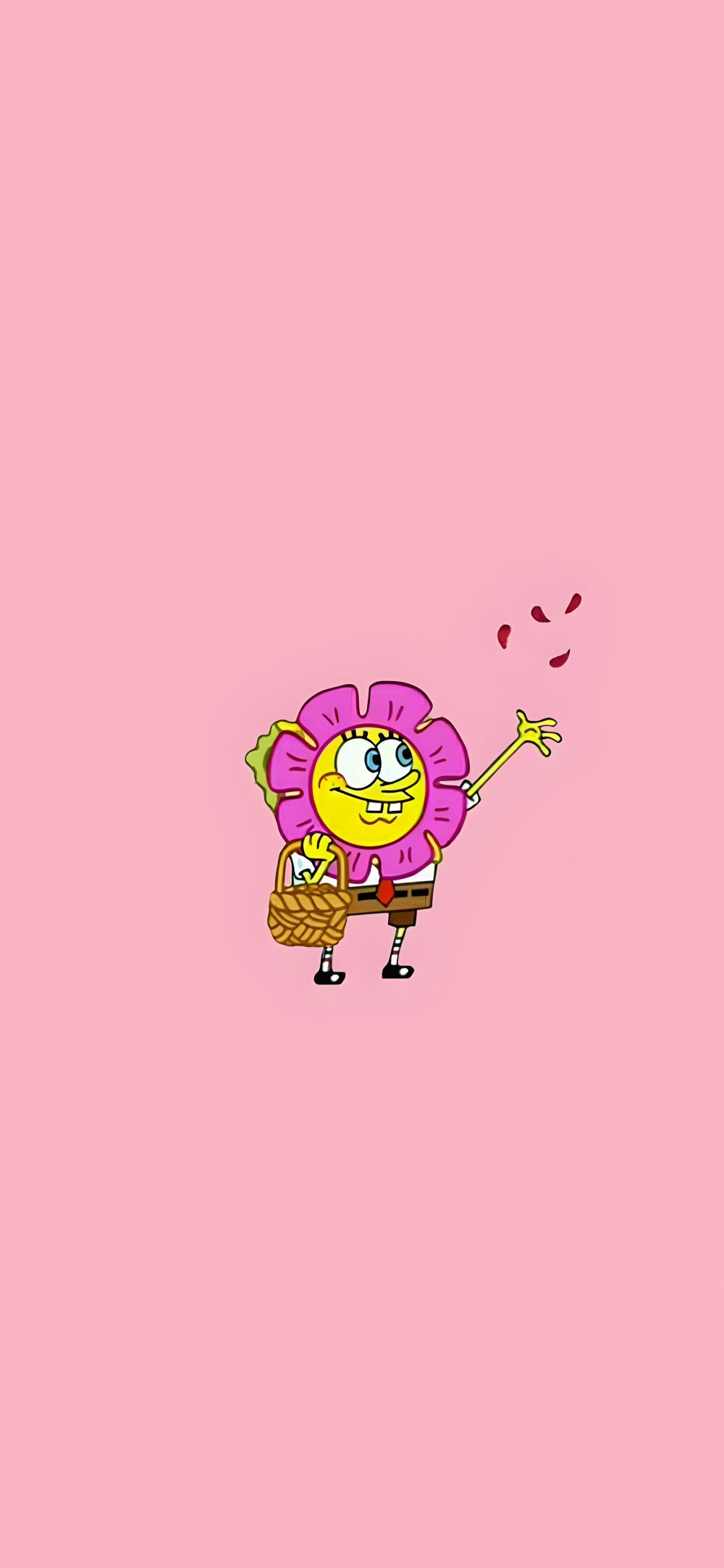 Download Spongebob Flower Costume Pink