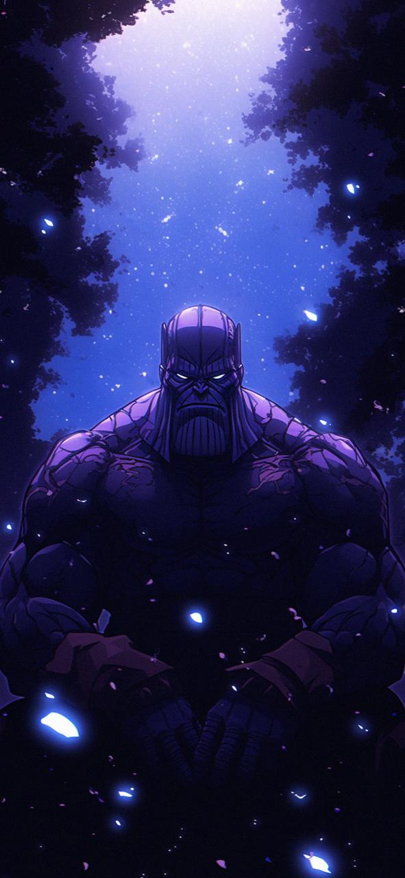 Download Thanos Aesthetic Purple