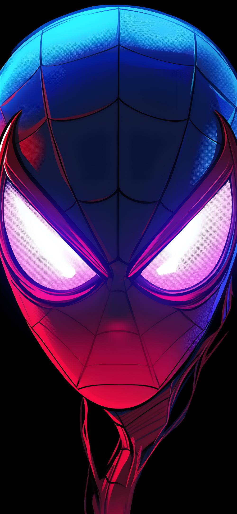 Download Spiderman Neon Vibes