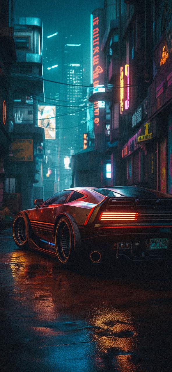 Download Cyberpunk Car Aesthetic