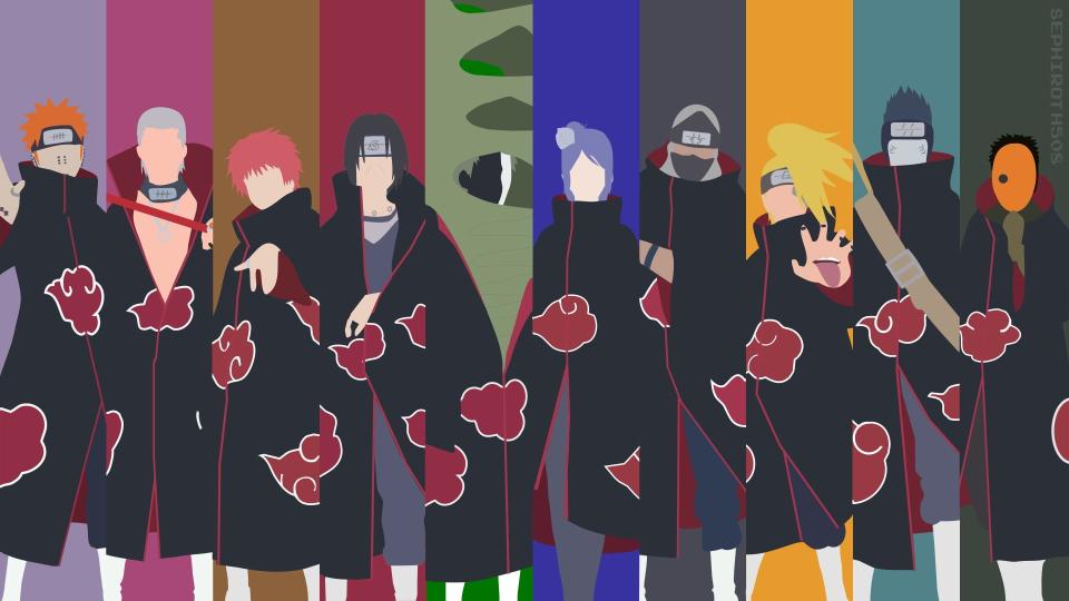 Download Naruto Akatsuke team illustration