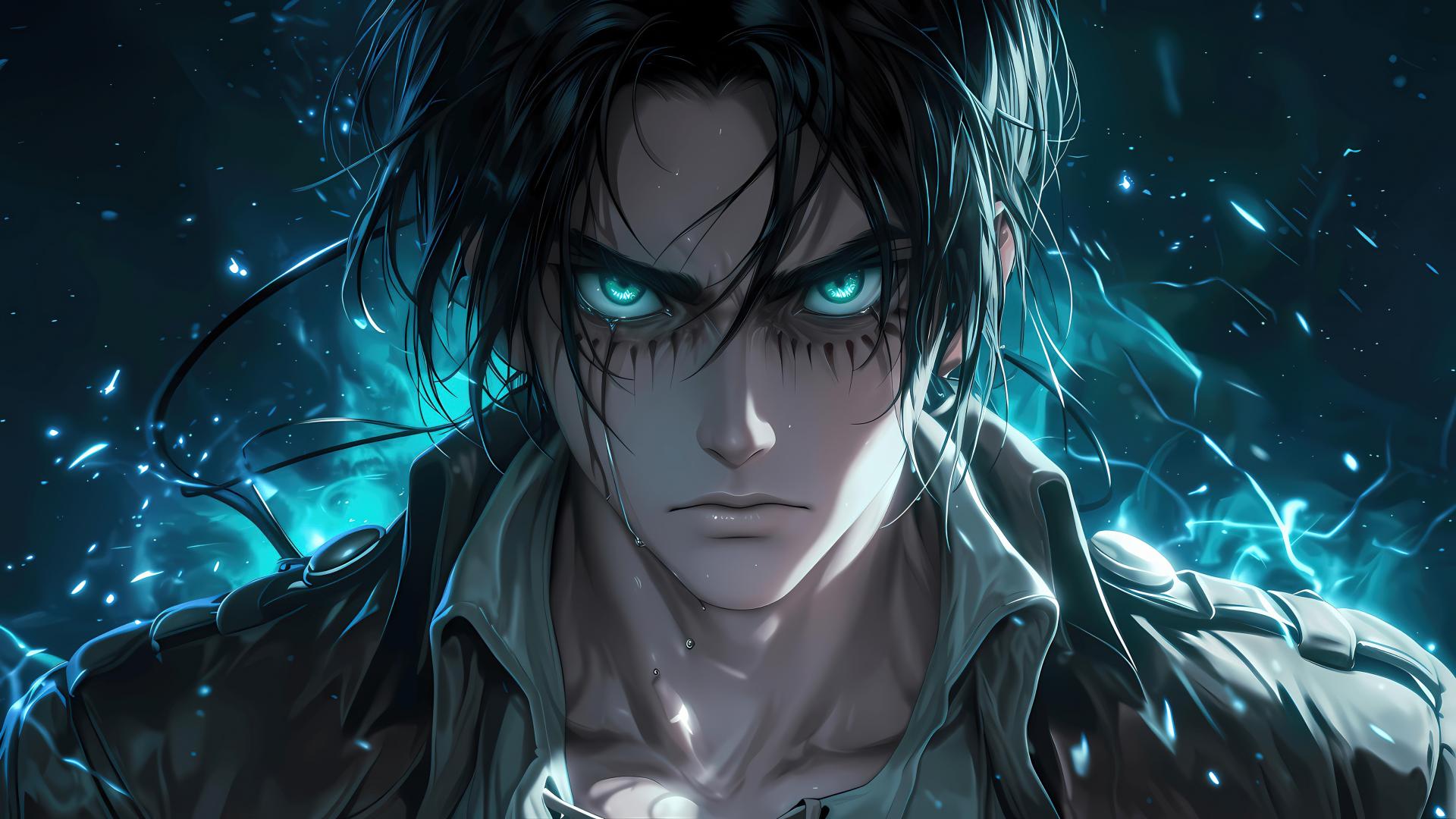 Download Levi Ackerman Closeup