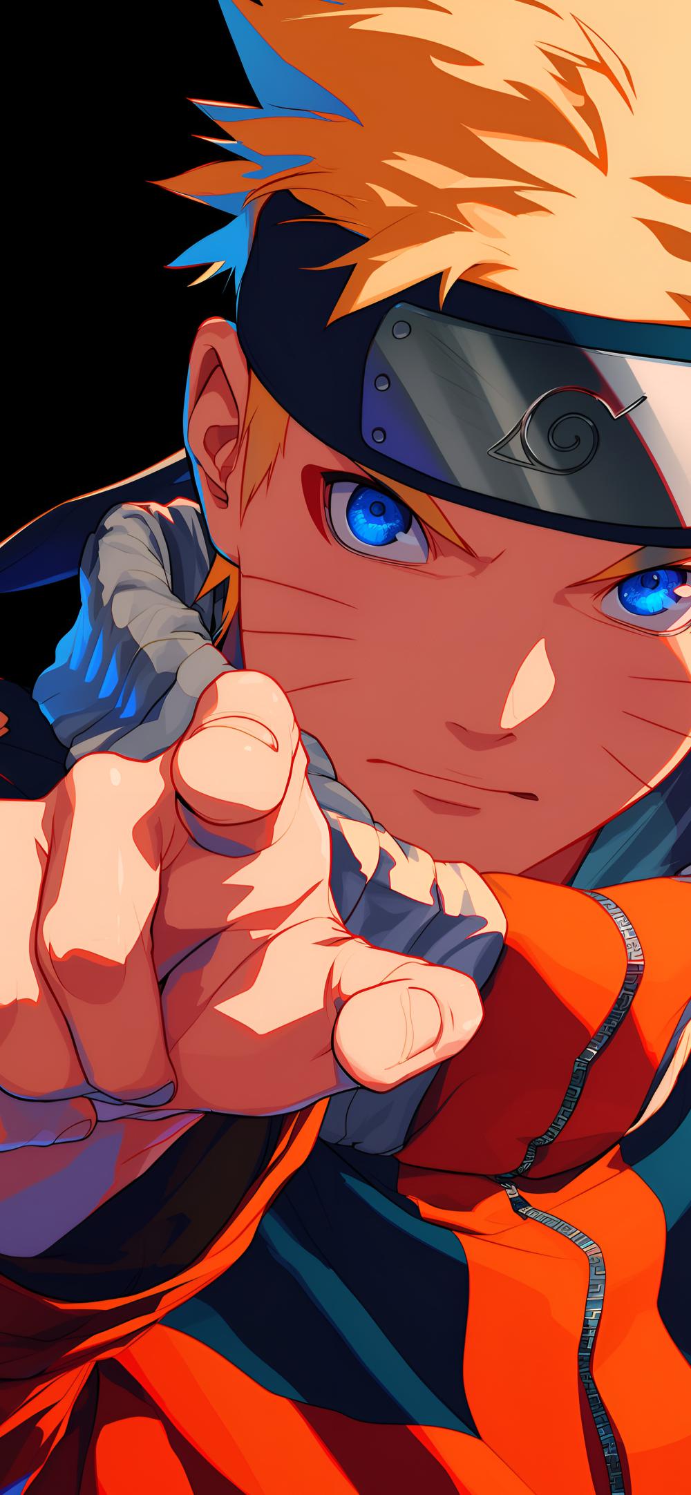 Download Naruto Pointing Black