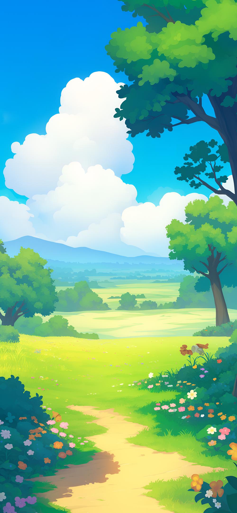 Download Serene Meadow Scene