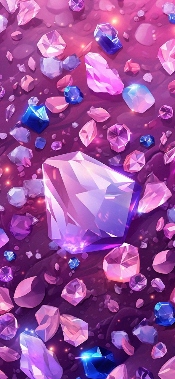 Download Multicolored Gems Art