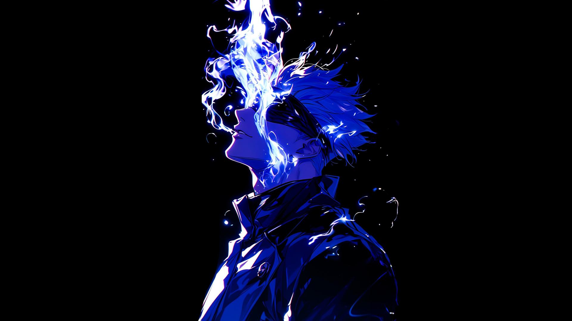 Download Satoru Gojo AMOLED Jujutsu Kaisen