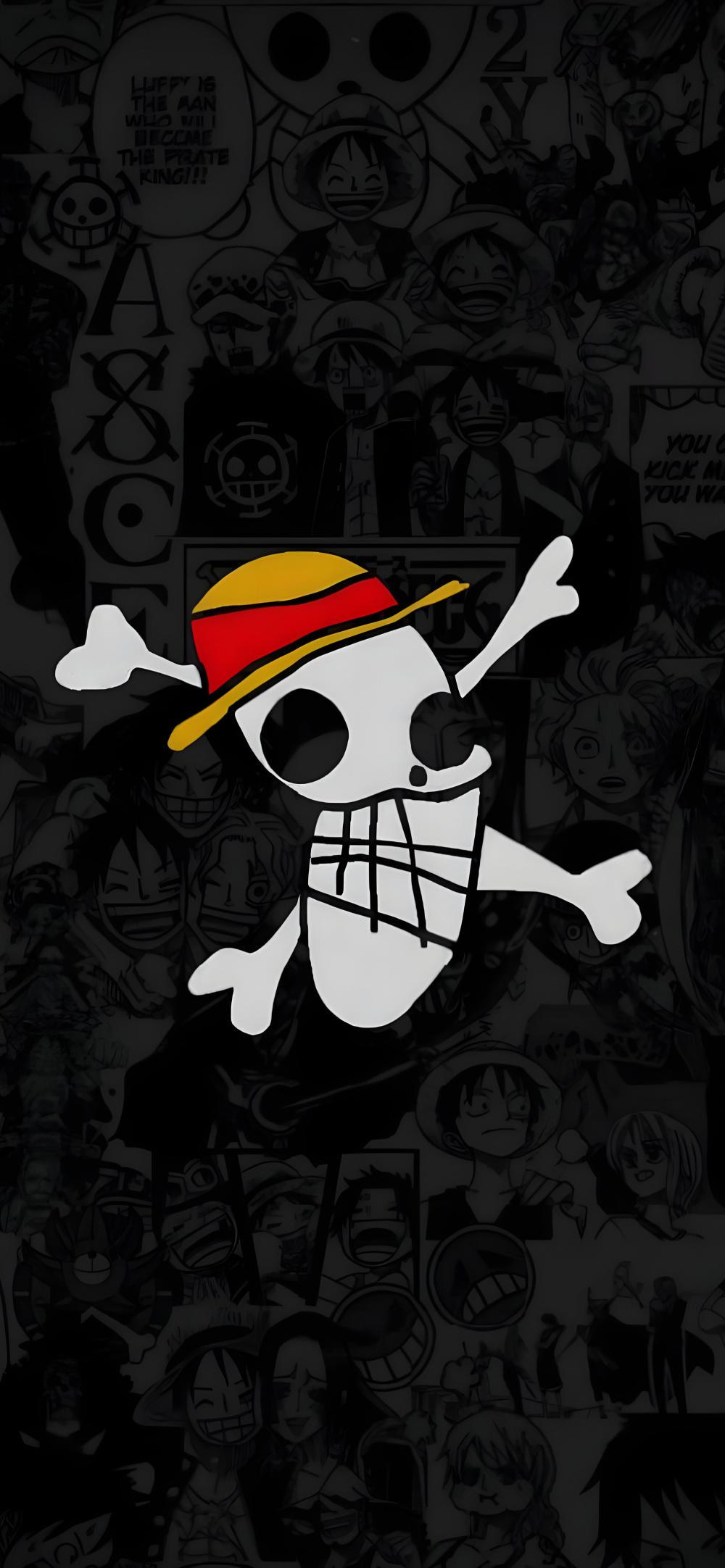 Download One Piece Straw Hat Skull